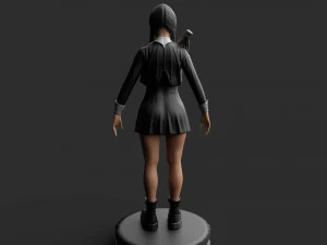 Wednesday 3D Model