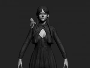Wednesday 3D Model