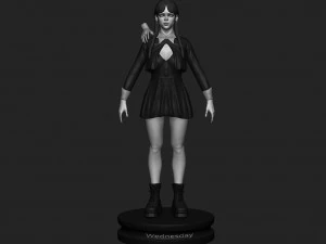 Wednesday 3D Model