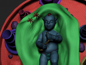 Avatar Baby 3D Model