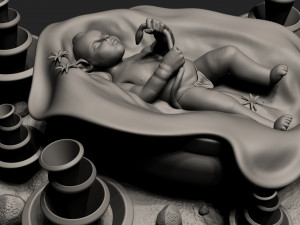 Avatar Baby Modèle 3D