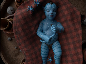 Avatar Baby Modèle 3D