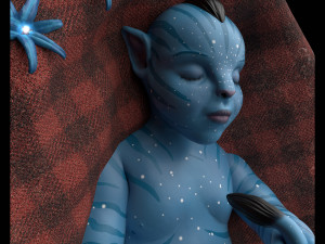 Avatar Baby Modèle 3D