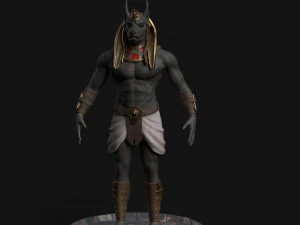 Anubis 3D Model