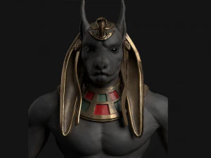 An&uacute;bis Modelo 3D