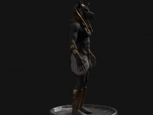 Anubis 3D Модель