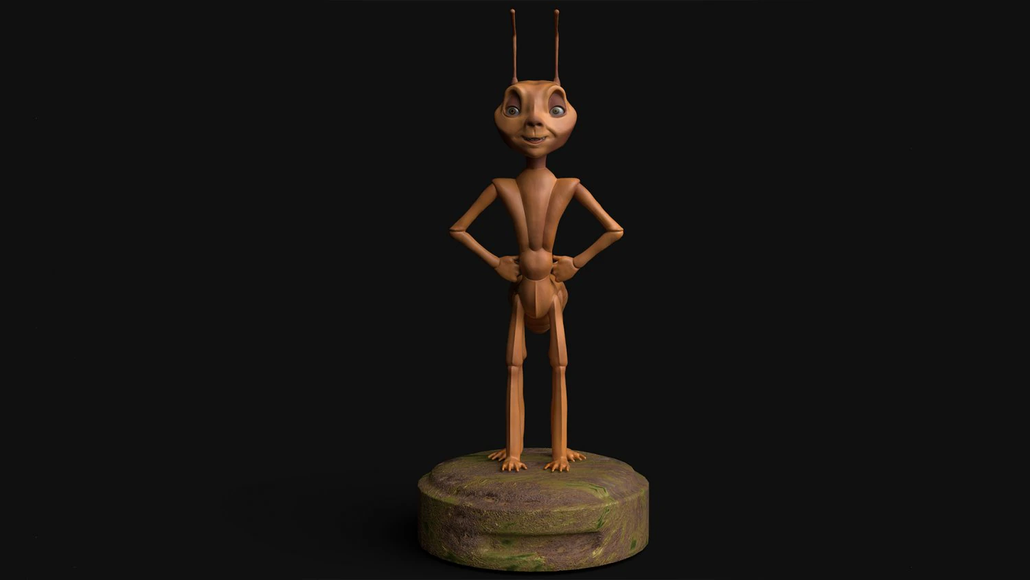AntZ 3D Model .c4d .max .obj .3ds .fbx .stl .blend 