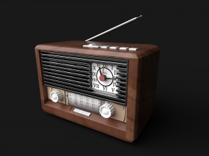 Radio Model 3D