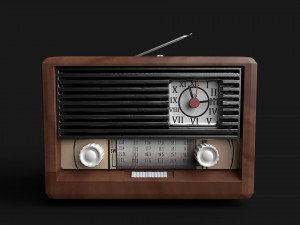 Radio Model 3D