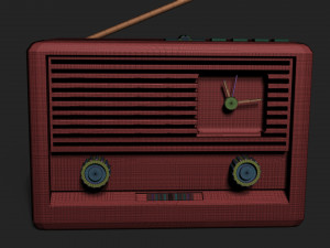 Radio Model 3D