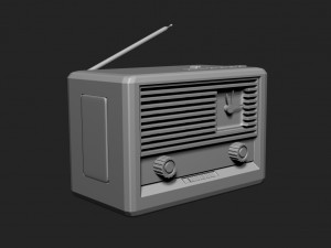Radio Model 3D