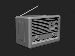 R&aacute;dio Modelo 3D