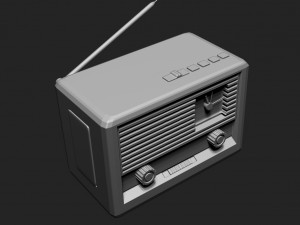Radio Model 3D