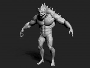 Monster Modello 3D
