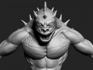Monster 3D Model