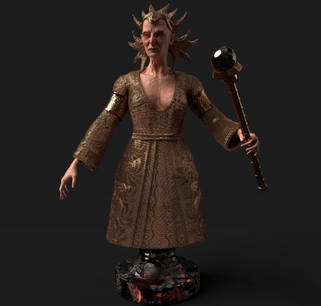 Old Woman Shaman 3D Model In Fantasy 3DExport old-woman-shaman-3d-model-in-fantasy-3dexport