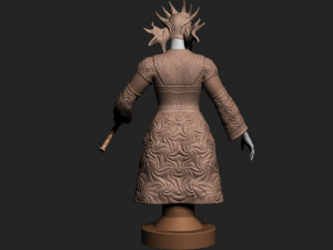Old woman shaman 3D 模型