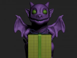 K&uuml;&ccedil;&uuml;k ejderha 3D Model