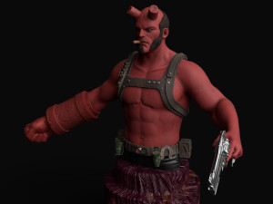 Hellboy 3D Model