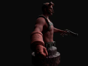 Hellboy 3D Model