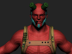 Hellboy 3D Model