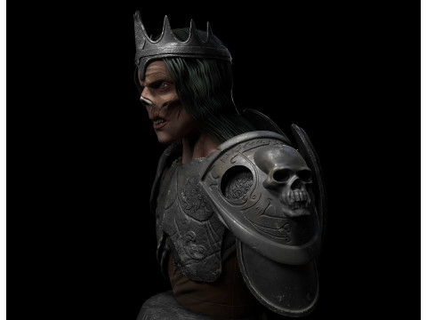 Undead warrior 3D मॉडल