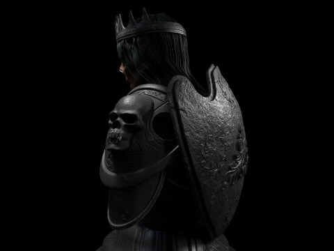 Undead warrior 3D मॉडल