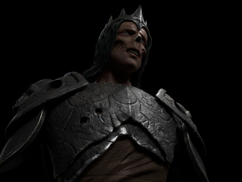 Undead warrior 3D मॉडल