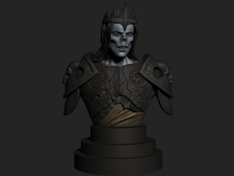 Undead warrior 3D मॉडल