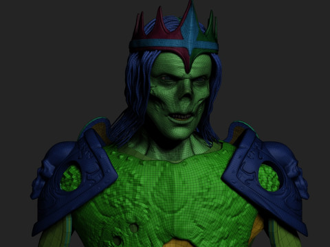 Undead warrior 3D मॉडल