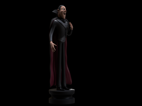 Dracula form hotel transilvanya Model 3D