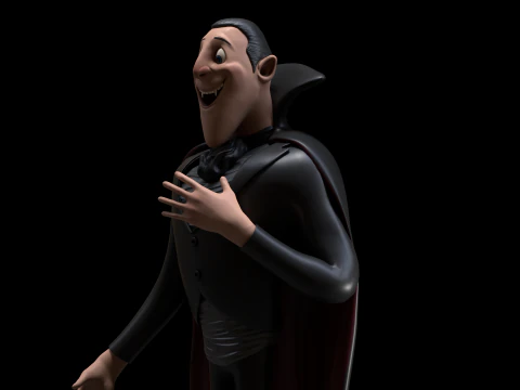 Dracula form hotel transilvanya 3D Model