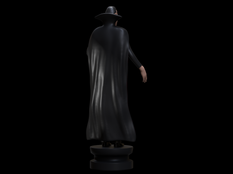 Dracula form hotel transilvanya Model 3D