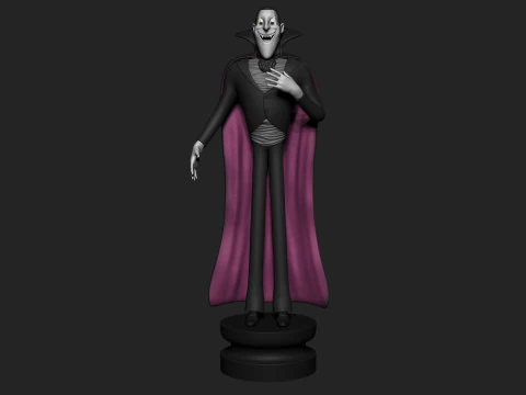 Dracula form hotel transilvanya 3D Model
