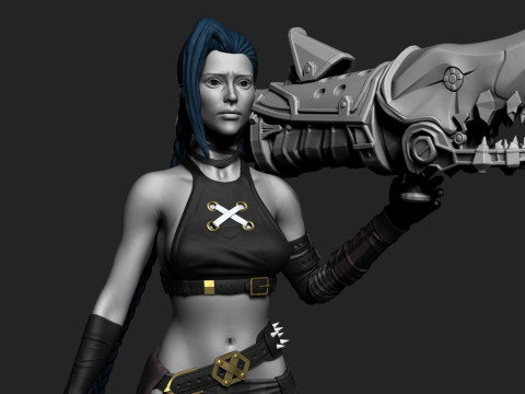 Jinx van geheimzinnig 3D Model