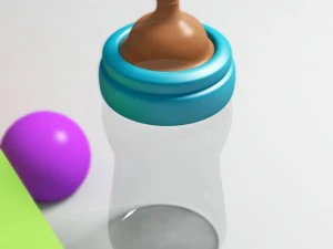 Babyflasche 3D Modell