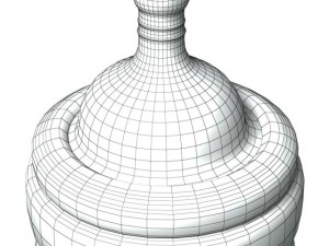 baby bottle Modèle 3D