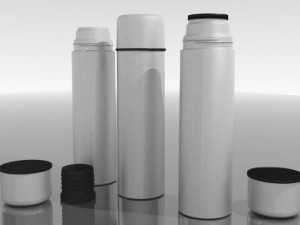 thermos Modello 3D