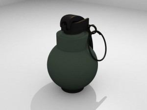 grenade 3D Model