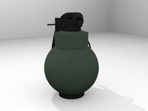 grenade 3D Model
