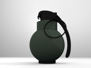 grenade 3D Model