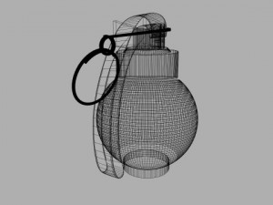 grenade 3D Model
