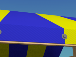 tree house with slide and sandbox Modèle 3D