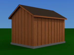 garden shed 3D Model