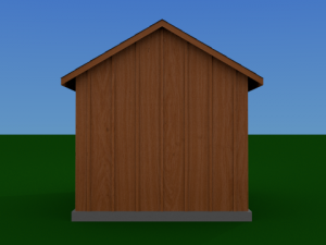 garden shed 3Dモデル