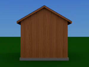 garden shed 3D Model