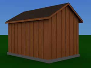 garden shed 3Dモデル