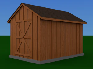 garden shed 3D Model