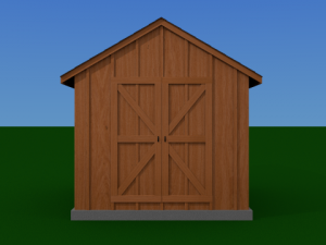 garden shed 3Dモデル