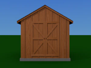 garden shed 3D Model